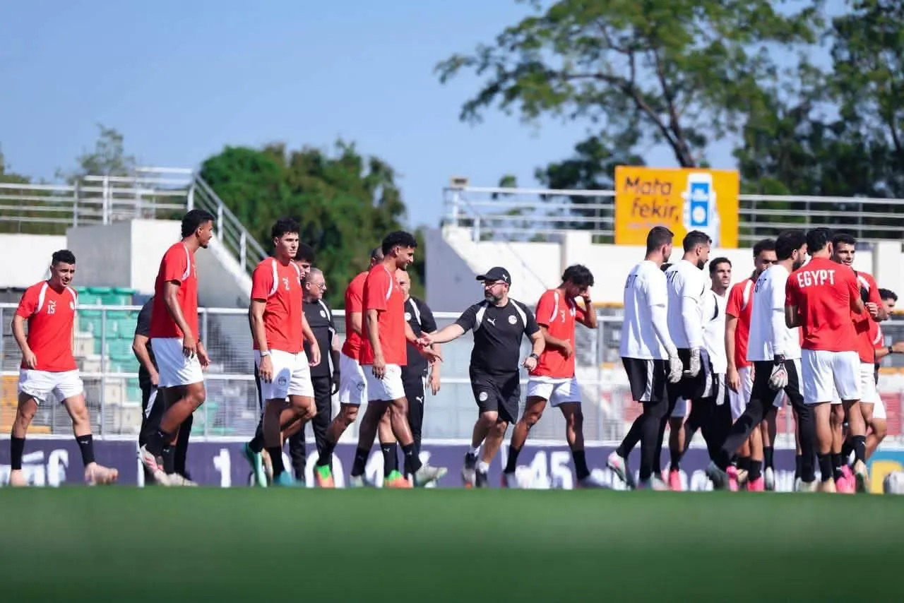 منتخب مصر ينهي تدريباته لمواجهة جنوب السودان في التصفيات الأفريقية