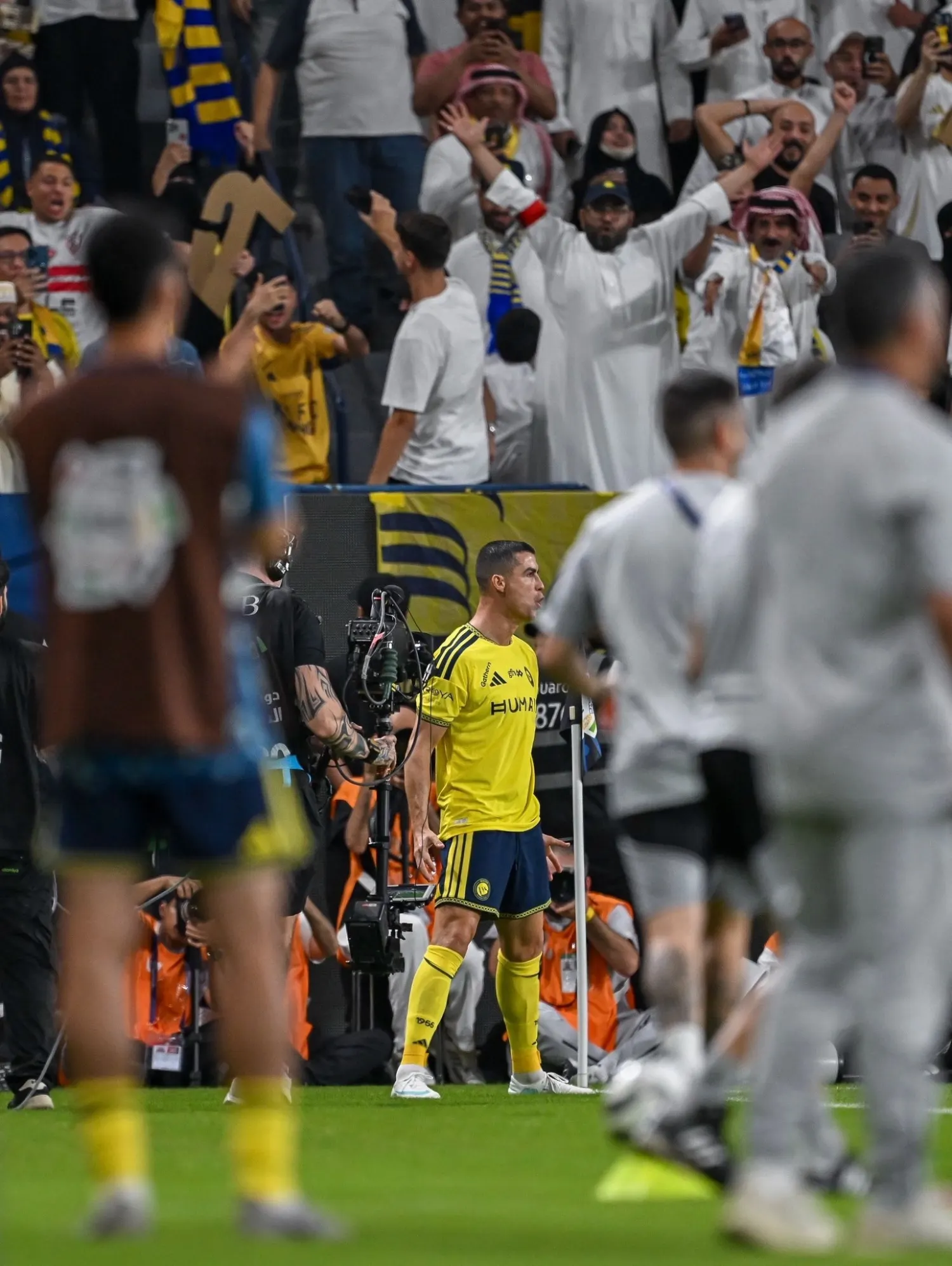 رونالدو يقود النصر للفوز على الدرعية بثلاثية في الدوري السعودي