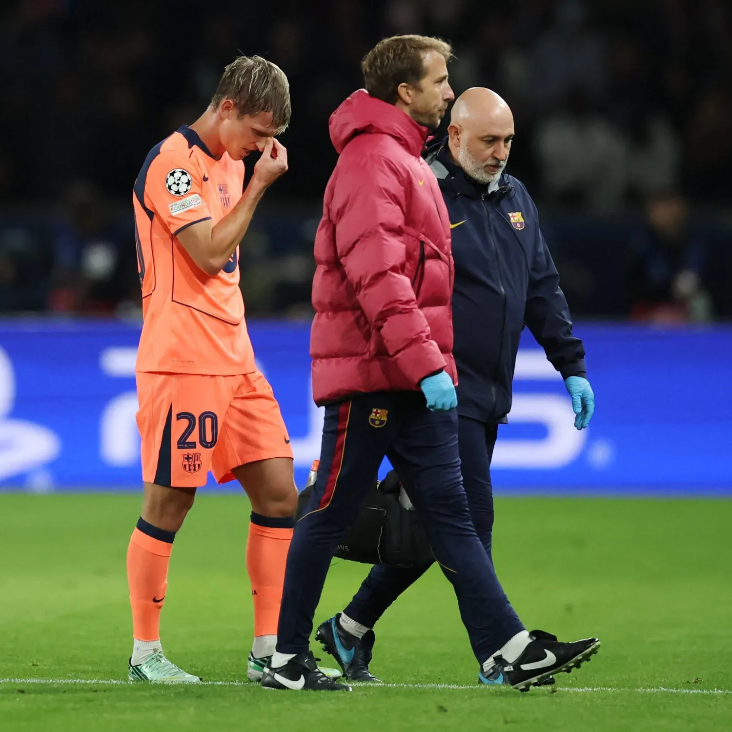 إصابة داني أولمو تبعده عن كلاسيكو برشلونة وريال مدريد