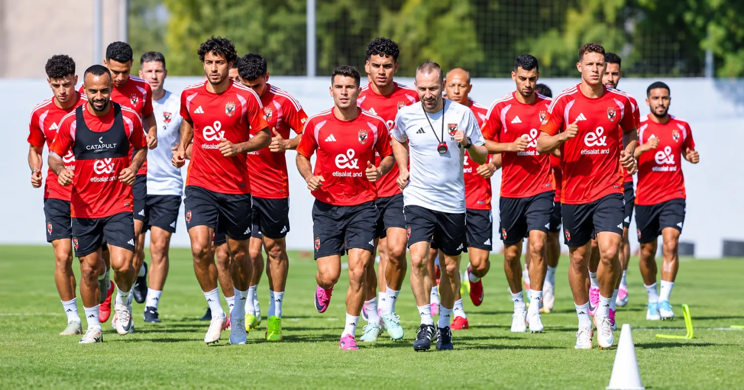 التشكيل الرسمي للأهلي أمام القناة في الدوري المصري