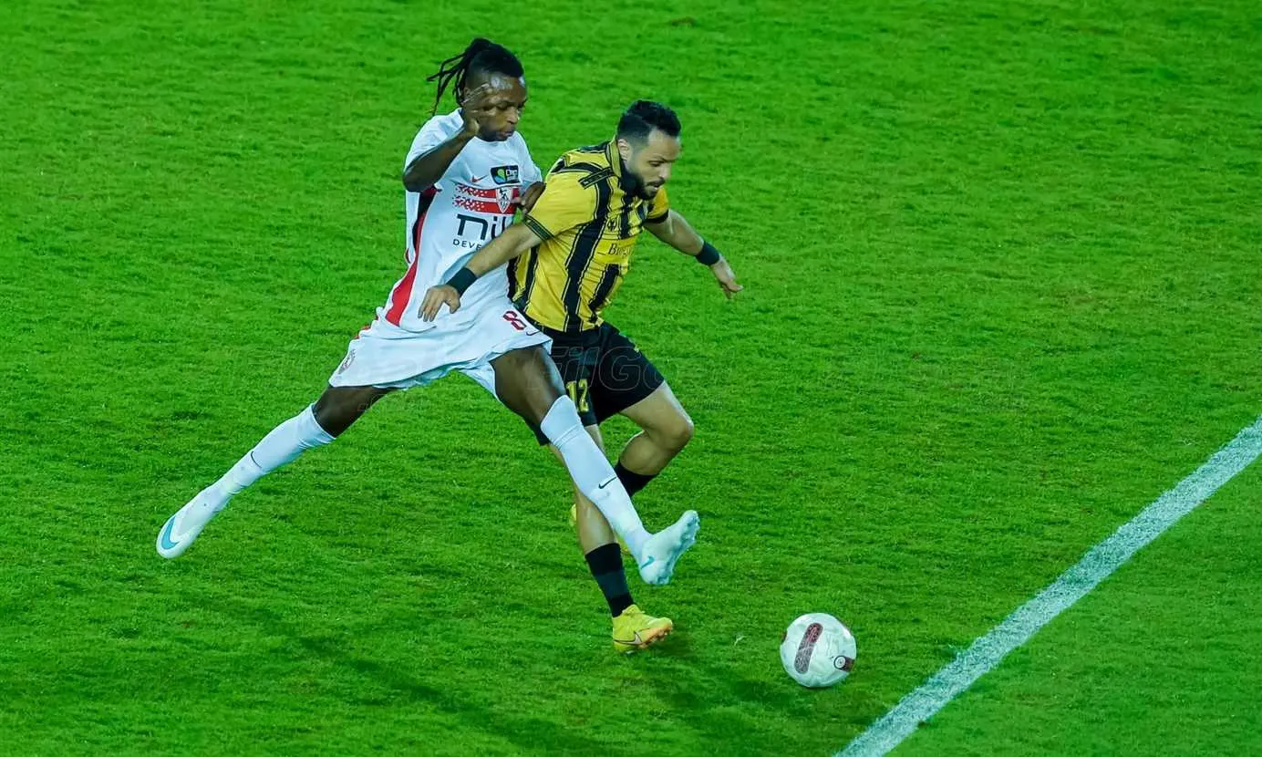 شيكو بانزا يقود الزمالك للفوز على المقاولون العرب بهدف قاتل في الدوري المصري